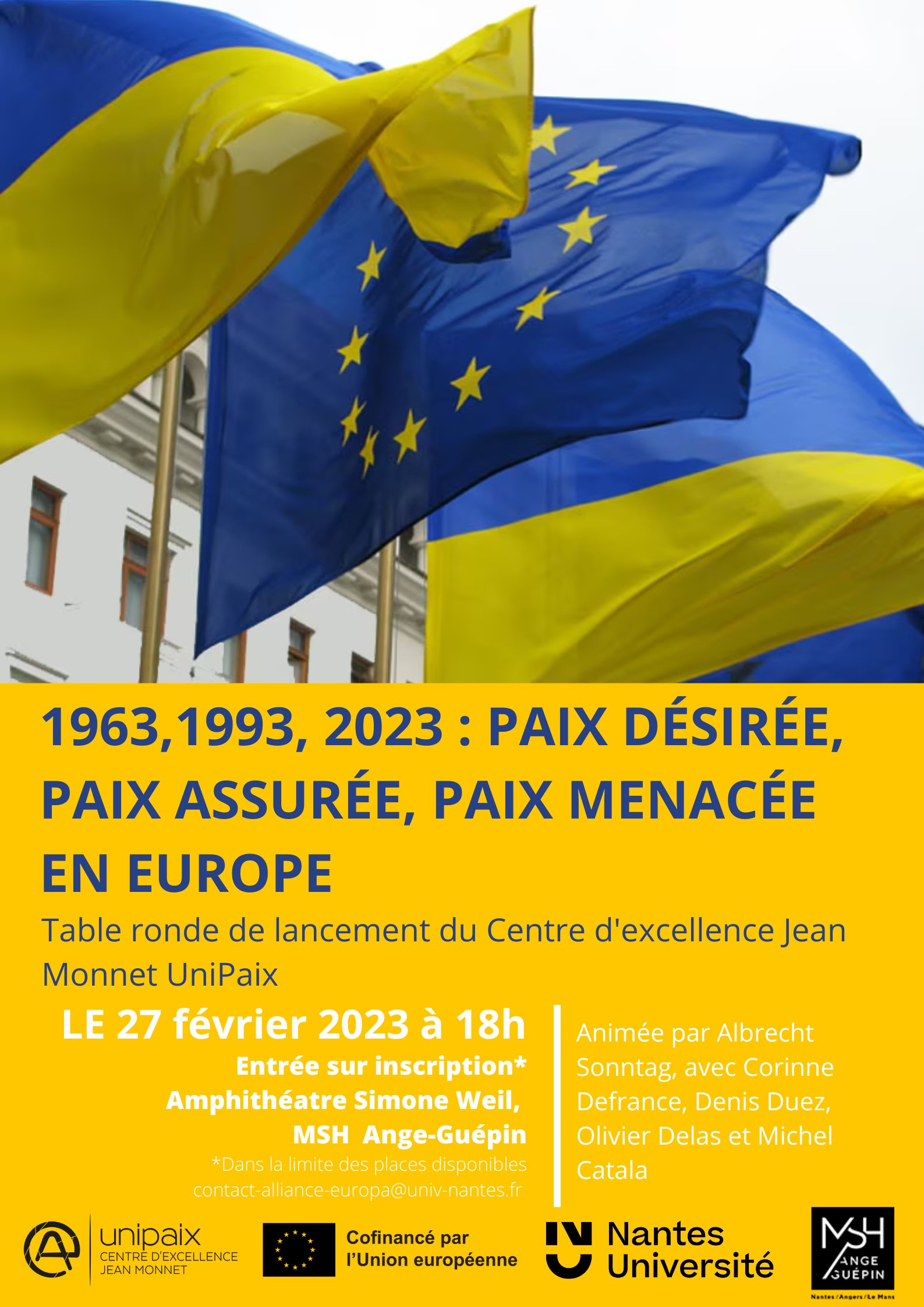 Affiche Unipaix 270223