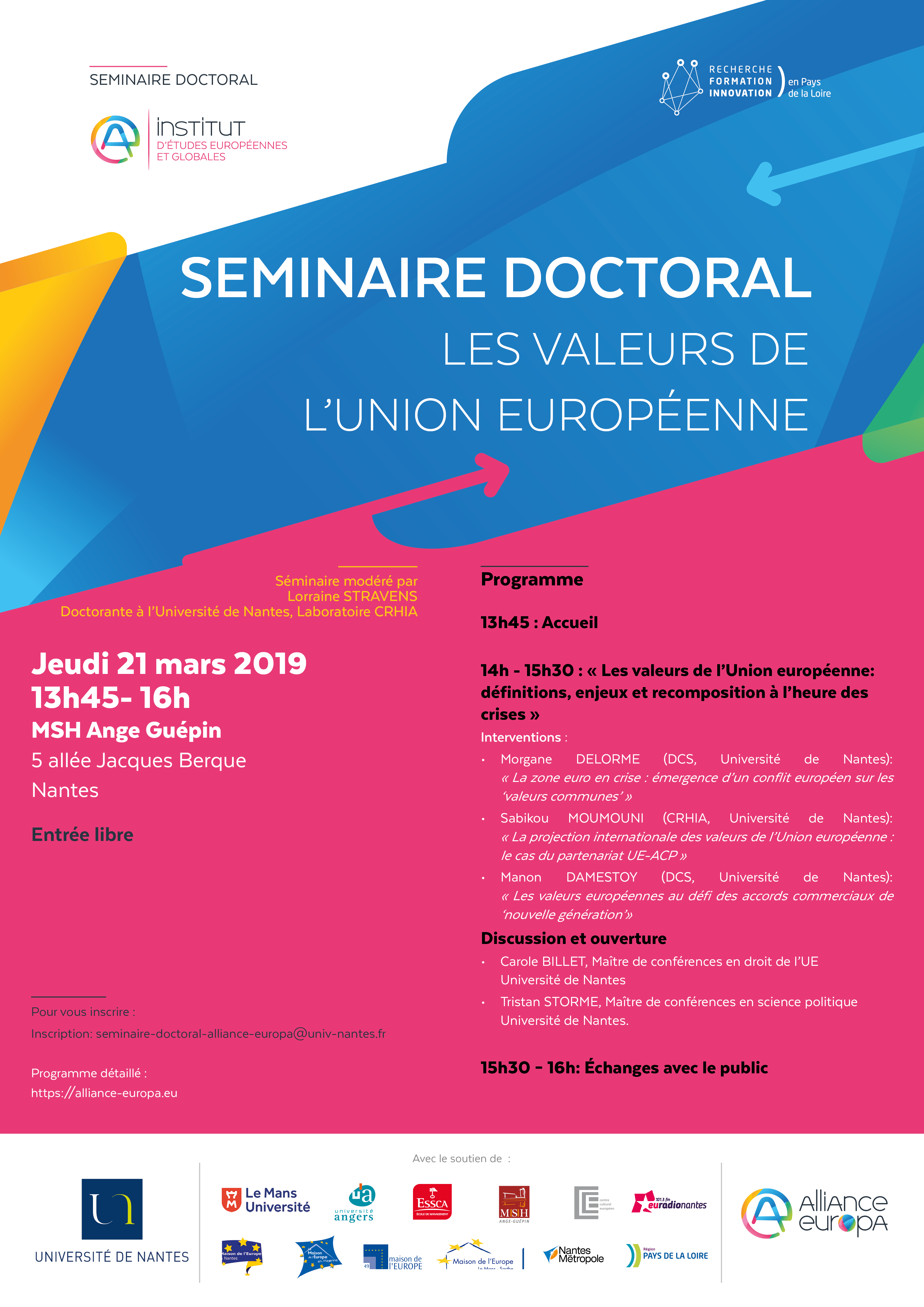 Séminaire doctoral AE 210319